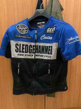 Jaket Motor Yellowcorn YMT-005 Blue Short Sleeve