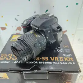Kamera dslr nikon d3300 kit 18-55 vr ii