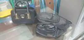 Tas wanita merk furla + bonus 2 tas slempang