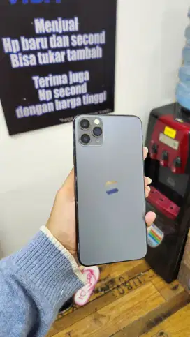 iphone 11 pro max 64gb second inter all oprator