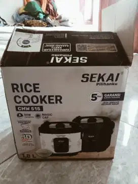 Rice cooker beli baru belum dipake