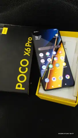 Poco x6 pro 5G 12/512gb lengkap