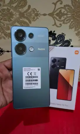 Xiaomi Note 13 Pro 4G 8/256 Resmi Fullset Mulus 98% Normal Semua