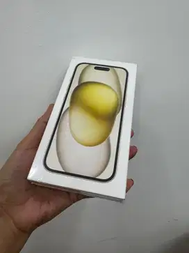 Iphone 15 yellow 128 gb Ibox new segel