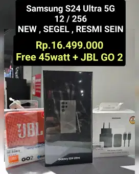 Rp.16,499 PROMO 
Samsung GALAXY S24 ULTRA 5G
BARU , SEGEL , RESMI SEIN