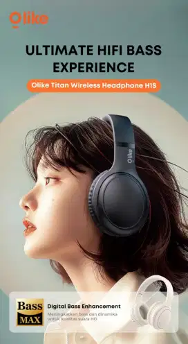 Headphone bluetooth OLIKE Titan H1S