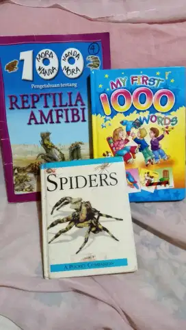 Diborongkan buku2 pengetahuan anak