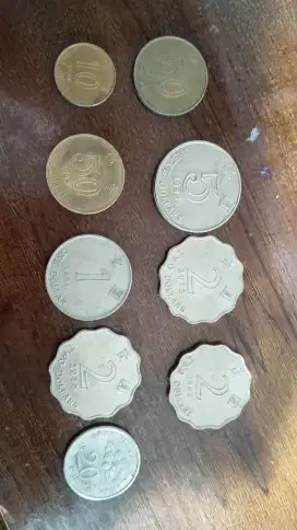 Uang kuno hongkong tahun 1994 sampai 2015
