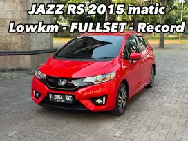 JAZZ RS 2015 matic LOWKM FULSET RECORD