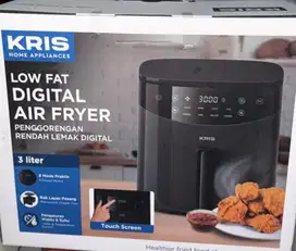 AIR FRYER LOW FAT DIGITAL (BARU BELUM PERNAH DIPAKAI) MERK KRIS