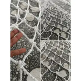 jaring tali nilon 6mm ikat simpul/jaring pengaman/jaring serbaguna