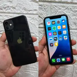 Second iPhone 11 64GB ex garansi resmi