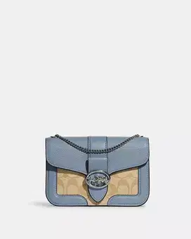 Preloved Coach Georgie Crossbody in Signature Canvas