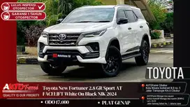 Toyota New Fortuner 2.8 GR Sport AT FACELIFT White On Black NIK 2024