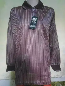 BAJU KAOS GEDE PRIA DEWASA EKSKLUSIF MERK ALAIN BRUNO, LEMBUT