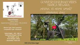 Smart spinning bike