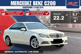 MERCEDES BENZ C200 2014 AVANTGARDE 1.8 CGi KM.59RB PJK PJG#F5ST