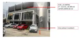 DISEWAKAN RUKO UPTOWN - Lippo Cikarang