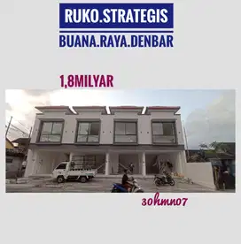 Jual Ruko strategis usaha bisnis Buana Raya Denpasar barat bali
