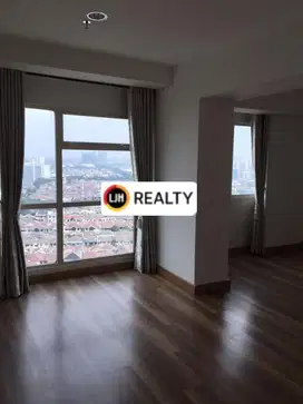 APARTEMEN 2+1 BR, SEMI FURNISHED DI SHERWOOD RESIDENCE KELAPA GADING