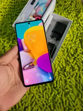 Samsung A71 NFc ram 8+8/128 eks resmi mulus fulset minus wifi only