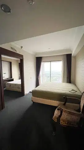 DIJUAL CEPAT APARTEMEN 1 BEDROOM SEMI FURNISH VIEW GOLF