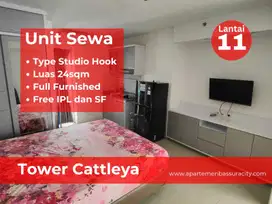 Sewa studio hook apartment Bassura City atas mall