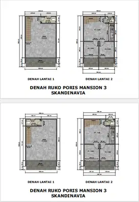 DIJUAL Ruko 2 lantai dengan konsep skandinavia Ketapang dekat GLC