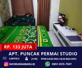 PUNCAK PERMAI Lantai 5‼️ Apartemen Studio Tower C delat PTC