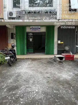 Disewakan Ruko Mutiara Karawaci 2 Lantai Tangerang
