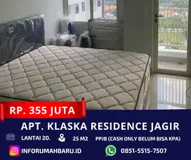 KLASKA RESIDENCE TERMURAH ‼️ Apartemen Studio Jagir Wonokromo