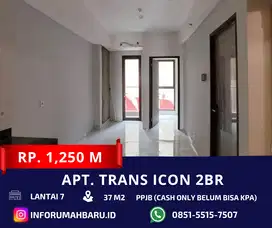 TRANS ICON 2BR‼️Jual Apartemen Nol Raya A.Yani dekat Tol Waru