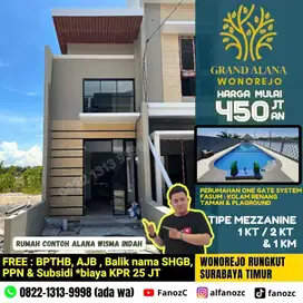 Grand Alana Wonorejo, rumah murah surabaya, perumahan surabaya, meza