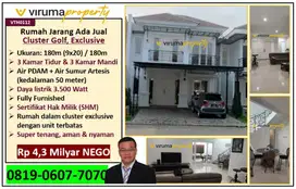 VTH0112 - Rumah, Modernland, Cluster Exclusive, Fully Furnish !
