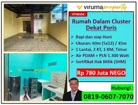 VTH0154 - Rumah Dekat Poris, Cipondoh Tangerang, Bagus & Terawat