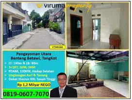 VTH0144 - Rumah, Jl.Pengayoman Utara, Benteng Betawi, Tangerang