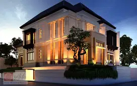 JUAL CEPAT RUMAH HUUK MEWAH DESIGN ART DECO MODERN SANGAT BAGUS