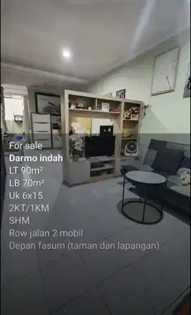 Rumah murah Darmo indah Sari dekat Darmo harapan sukomanungga