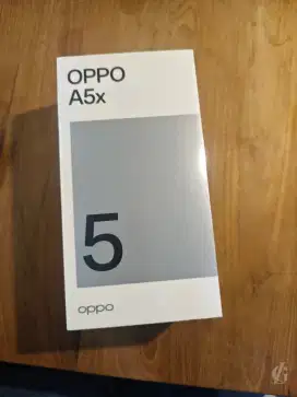 Oppo A5x 4/128 baru open dos ( belum aktif )