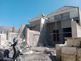 Dijual rumah baru on progres 2 unit jejer lokasi wonorejo selatan