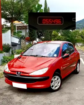 Peugeot 206 Tgn 1 Low Kilometer Good Condition