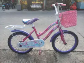 Jual / TT Sepeda Mini Anak Uk 18 MICHEL Original Mulus Tuk 5 - 8 Thn