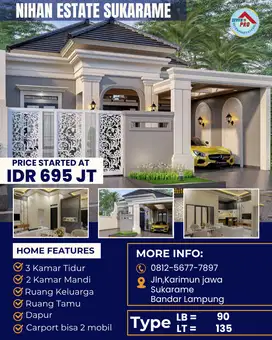RUMAH MEWAH TANAH LUAS LOKASI STRATEGIS