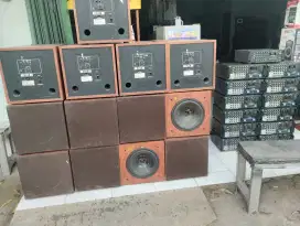 Borongan 30 jt. Ampli karaoke & Subwoofer Aktif 12 inch