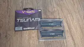 RAM DDR4 (2x4GB) 3200Mhz V-GEN TSUNAMI GAMING
