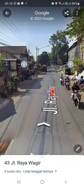 Rumah Poros jalan kebonagung wagir cocok untuk hunian usaha