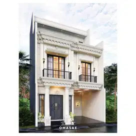 Rumah Cluster Pinggir Jalan Raya Kahfi 2 Jagakarsa Jakarta Selatan