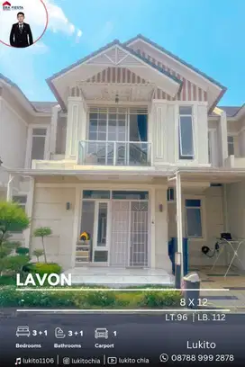 Disewakan Rumah 2 Lantai Rapi Terawat Siap Huni di Lavon