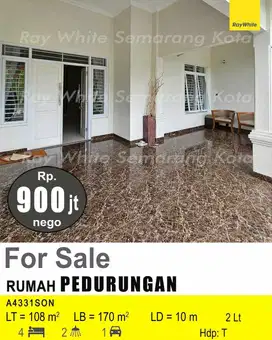 DIJUAL RUMAH DI PEDURUNGAN A4331