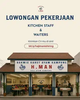 LOWONGAN KERJA! DIBUTUHKAN CEPAT